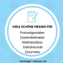 Schöne Messen übers Jahr gesucht?